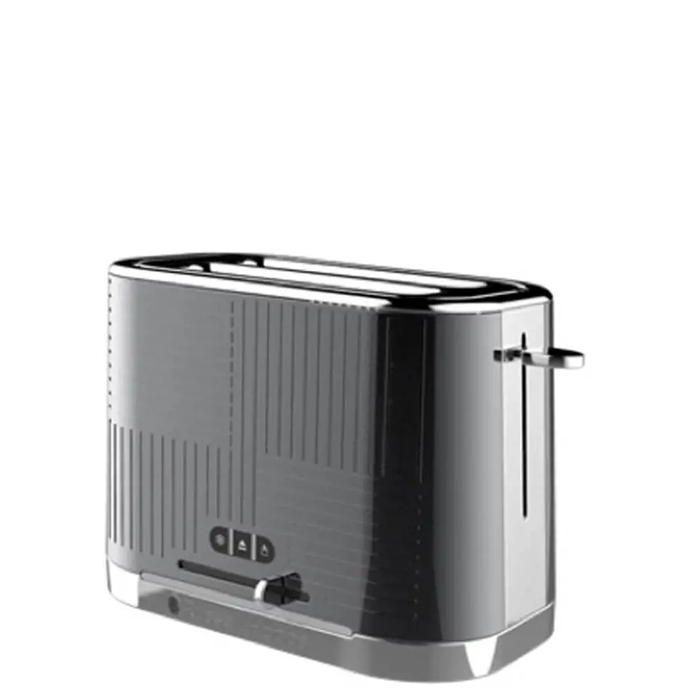 Russell Hobbs Geo Steel 2 Slice Toaster